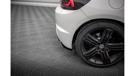 Splitter Volkswagen Scirocco III R Rear Side Street Pro Black