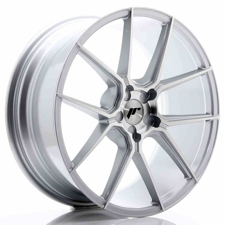 JR Wheels JR30 20x8,5 ET20-40 5H BLANK Silver Machined Face