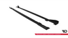 Side Skirts BMW 1 F70 M-Pack Street Pro Black + Gloss Flaps