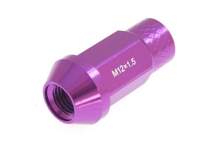 Wheel lug nuts JBR 50mm M12 x1,5 Purple