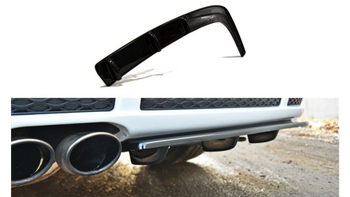 Splitter Audi RS4 B5 Rear Central with Diffuser Gloss Black