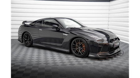 Diffuser Nissan GTR R35 Facelift Side Skirts Street Pro Black