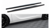 Diffuser Opel Astra J OPC VXR Side Skirts Gloss Black