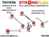 Rear trailing arm bush SPORT
