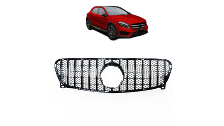 Grill Mercedes-Benz GLA X156 GT Gloss Black