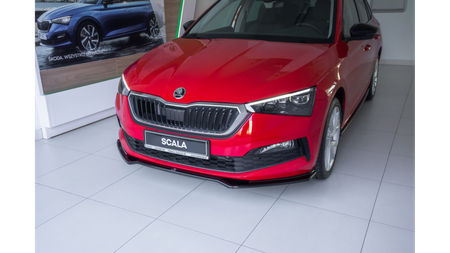 Splitter Skoda Scala Front v.2 Gloss Black