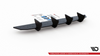 Diffuser Volkswagen Golf 8 Rear Racing Durability v.2 Black