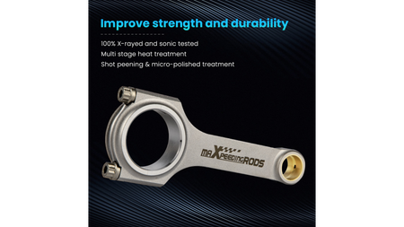 Forged conncting rods VW 1.9L TDI PD90 PD100 PD115 Maxpeedingrods