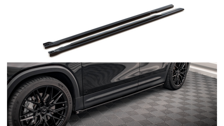 Diffuser Mercedes-Benz GLB 35 X247 Side Skirts Gloss Black