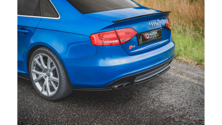 Splitter Audi A4 B8 S-Line Tył Boczne Gloss Black