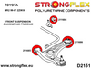 Front anti roll bar bush SPORT