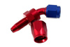 Reusable swivel hose end 45deg AN6