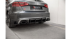 Diffuser Audi RS3 8V Sportback Rear Racing Durability v.1 Red