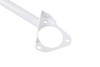 Front upper strut bar Honda Civic X White