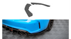 Splitter BMW 2 F87 M-Pack Tył Boczne Street Pro Black-Red
