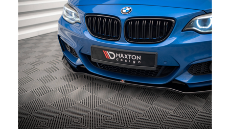 Splitter BMW 2 F22 M-Pack przód v.1 Gloss Black