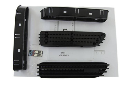 Nerki wloty boczne BMW 3 E46 M3 Black