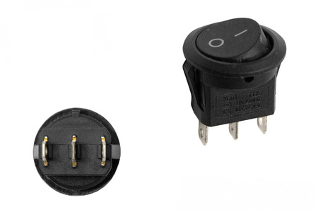 Włącznik Round Mini ON-OFF 3PIN