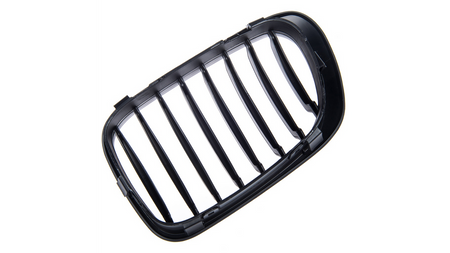 Grill BMW 3 E46 pojedyncze żeberka Matt Black