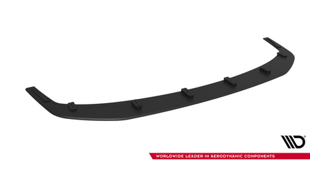 Splitter Mitsubishi Lancer EVO X Przód Street Pro Black-Red