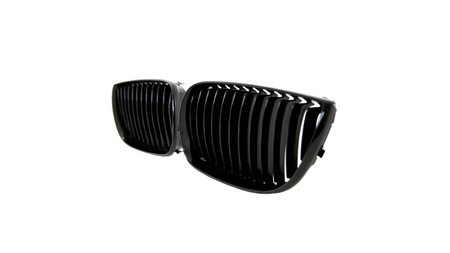 Grill BMW 1 E81 E82 E87 E88 Single Line Gloss Black
