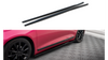 Diffuser Volkswagen Scirocco III Side Skirts Gloss Black