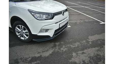 Splitter Ssangyong Tivoli Front v.1 Gloss Black