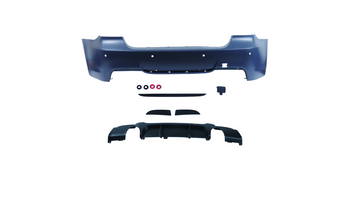 Bumper BMW 3 E90 Rear with Diffuser