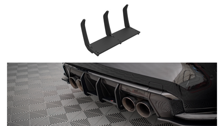 Diffuser BMW 4 G82 M-Pack Rear Street Pro Black