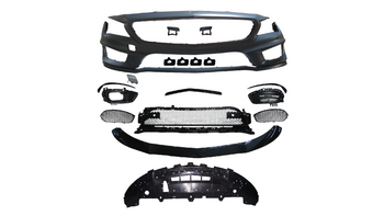 Zderzak Mercedes-Benz CLA C117, X117 Przód PDC SRA Spoiler