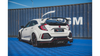 Diffuser Honda Civic X Type-R Rear Valance + Flaps Black-Red Racing Durability