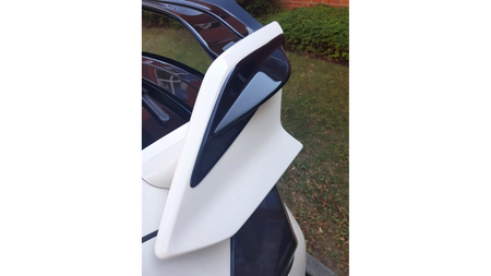 Spoiler Cap Honda Civic X Type-R Gloss Black Side