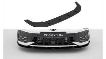 Splitter Volkswagen Golf GTI GTE R-Line Mk8 Facelift Front Street Pro Black-Red