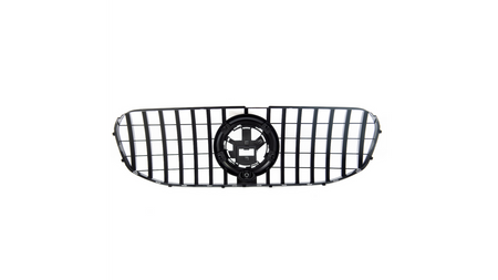 Grill Mercedes-Benz GLS X167 GT Gloss Black Camera