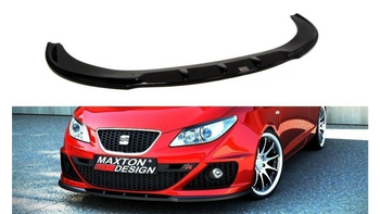 Splitter Seat Ibiza IV FR (6J) przód Gloss Black