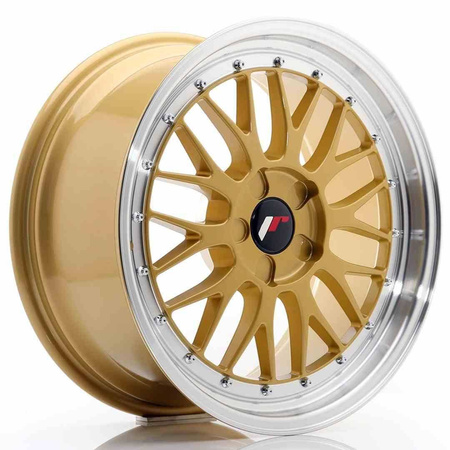 JR Wheels JR23 18x8,5 ET25-48 5H BLANK Gold w/Machined Lip