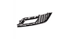 Fog Light Covers Audi A4 B8 Facelift Gloss Black