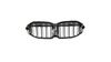 Grill BMW 1 F47 podwójne żeberka Gloss Black
