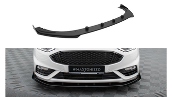 Splitter Ford Mondeo V Facelift Fusion II Facelift Front Pro + flaps Black-Red