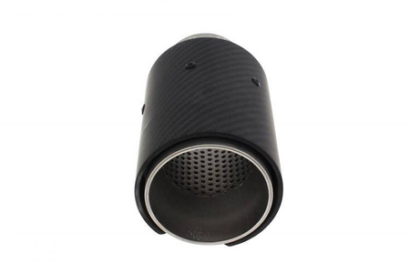 Exhaust Tip 89mm wejście 65mm Carbon Matte