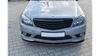 Splitter Mercedes-Benz C W204 S204 Front Gloss Black