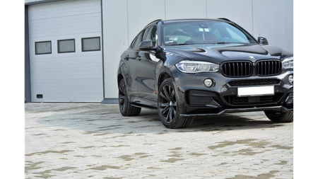 Diffuser BMW X6 F16 M-Pack Side Skirts Gloss Black
