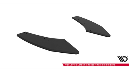 Splitter Audi S3 8Y Tył Boczne Street Pro Facelift Black-Red