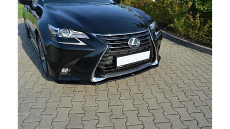 Splitter Lexus GS IV Facelift przód v.1 Gloss Black