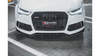 Splitter Audi RS6 C7 przód v.4 Gloss Black