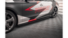 Diffuser Audi S8 D4 Side Skirts v.2 Gloss Black