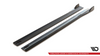 Diffuser Porsche Macan I Facelift Side Skirts Gloss Black