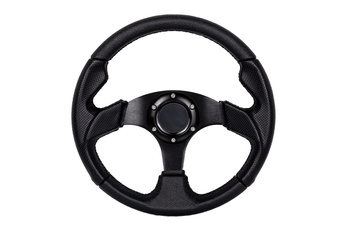 Kierownica Pro 330mm offset:0mm Skóra Black