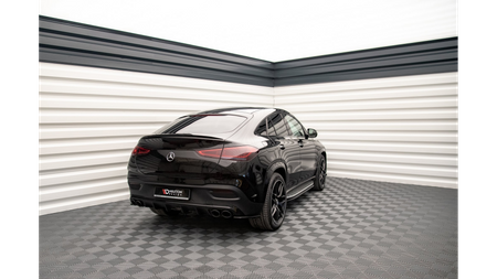 Splitter Mercedes-Benz GLE C167 Tył Boczne Gloss Black