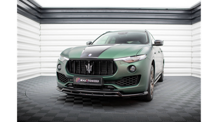 Splitter Maserati Levante I przód v.2 Gloss Black